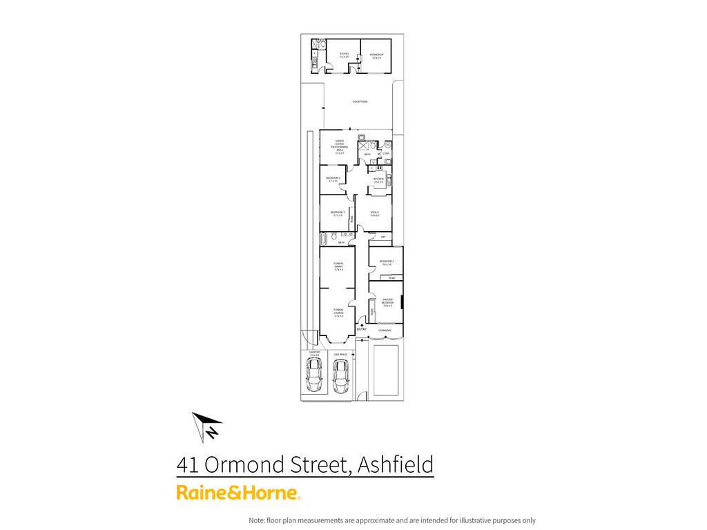 41 Ormond Street, Ashfield NSW 2131 floorplan