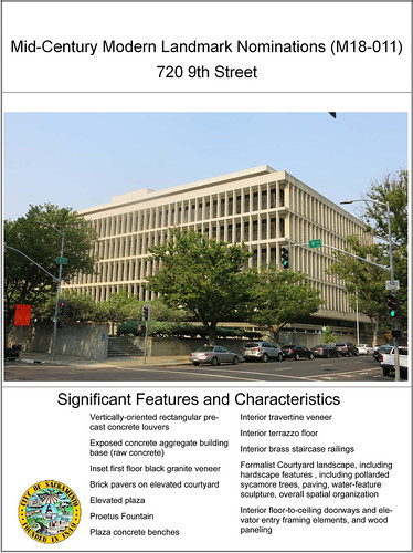 Landmarked: Gordon D. Schaber Sacramento County Courthouse and plaza. 720 9th Street, Sacramento