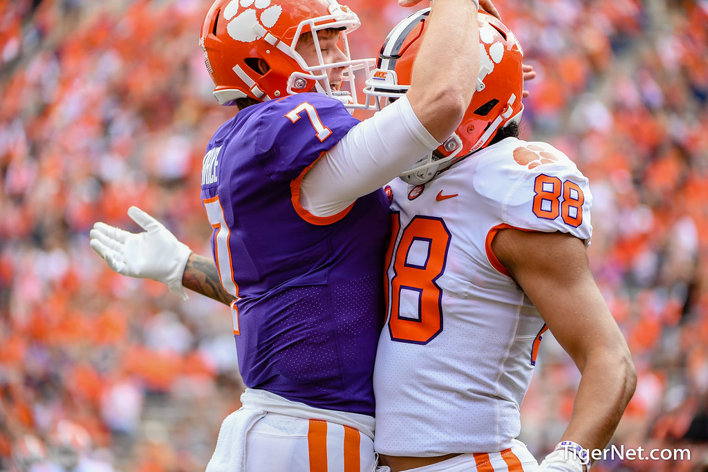 Clemson Football Photo of Braden Galloway and Chase Brice