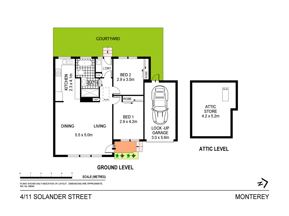 4/11 Solander Street, Monterey NSW 2217 floorplan