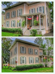 Moravia New York - Henry Allen House  - 12 East Cayuga  Street - Architecture Italianate