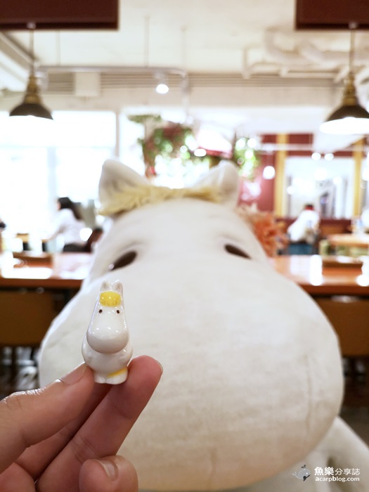 【台北大安】Moomin café 嚕嚕米主題餐廳｜太可愛太好拍還可把瓶瓶罐罐帶回家 @魚樂分享誌