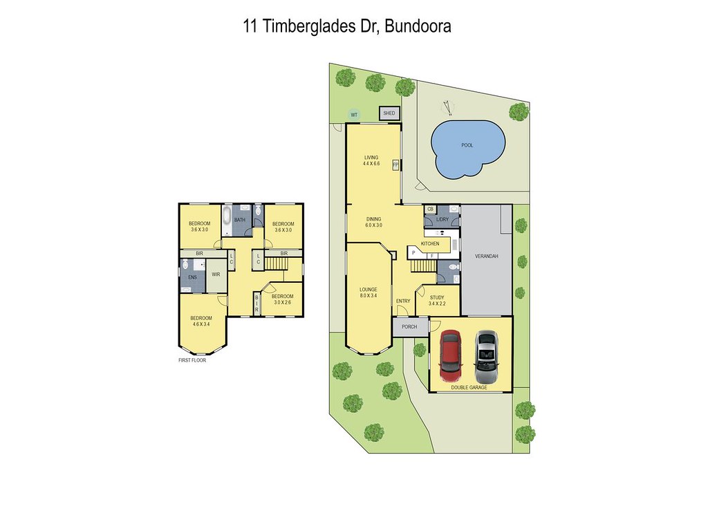11 Timberglades Drive, Bundoora VIC 3083 floorplan