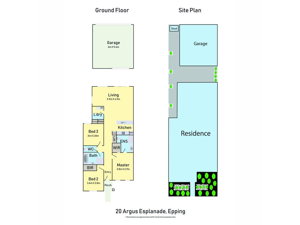 20 Argus Esplanade, Epping VIC 3076 floorplan