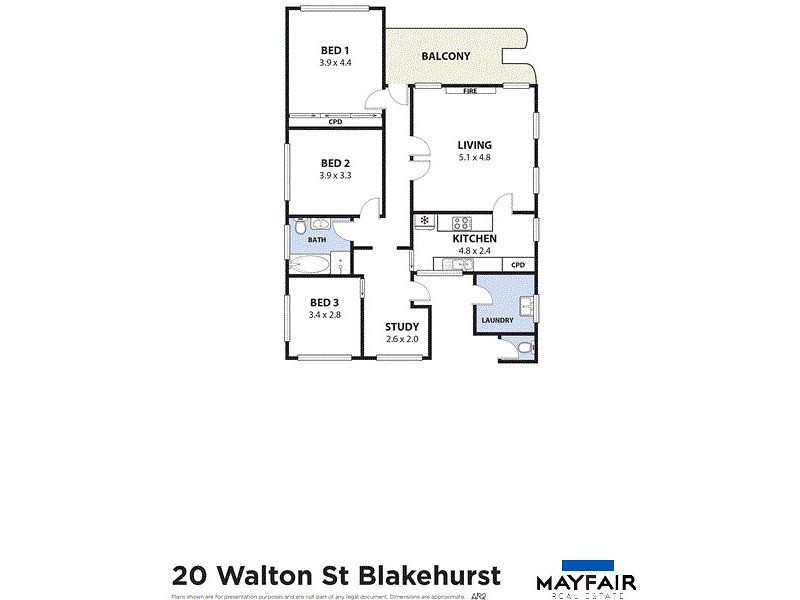20 Walton Street, Blakehurst NSW 2221 floorplan