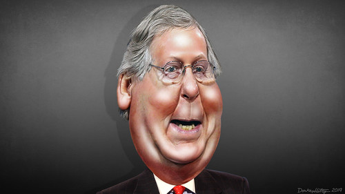 Mitch McConnell - Caricature, From FlickrPhotos