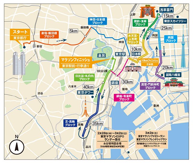 東京マラソン来週ですね。沿道で練習されて...
