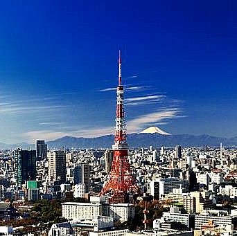 富士山と東京タワーはベストな組み合わせで...