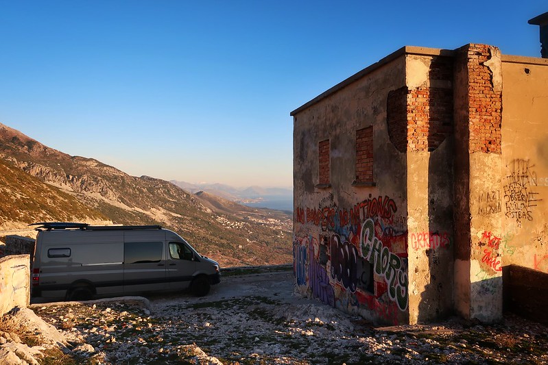 Driving along the Albanian Riviera blog