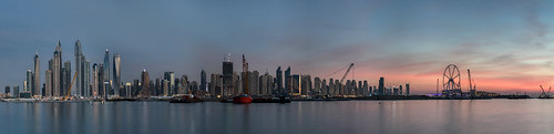 Dubai Marina sunset
