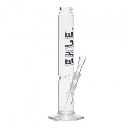 EHLE. Glass - Mexico Straight Cyndrical Tube Ice Bong 500 ml - 18.8 mm - Acapulco Logo design