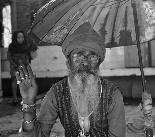 A Sadhu (holyman) from my visit to the Manakamana Temple in Nepal ️2015