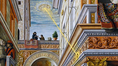 Crivelli, The Annunciation, detail with nimbus
