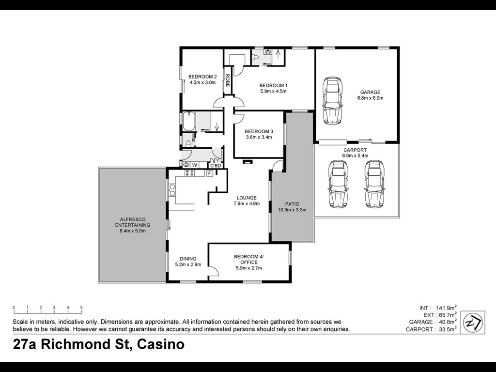 27A Richmond Street, Casino NSW 2470 floorplan