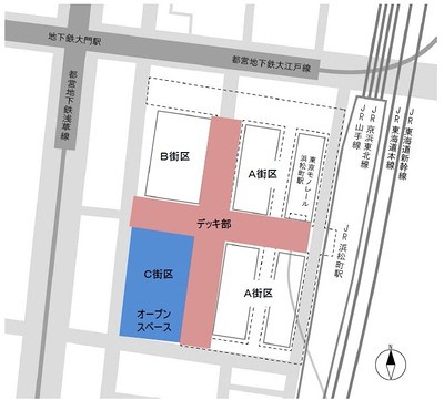 Ｃ街区は東京都の開発
