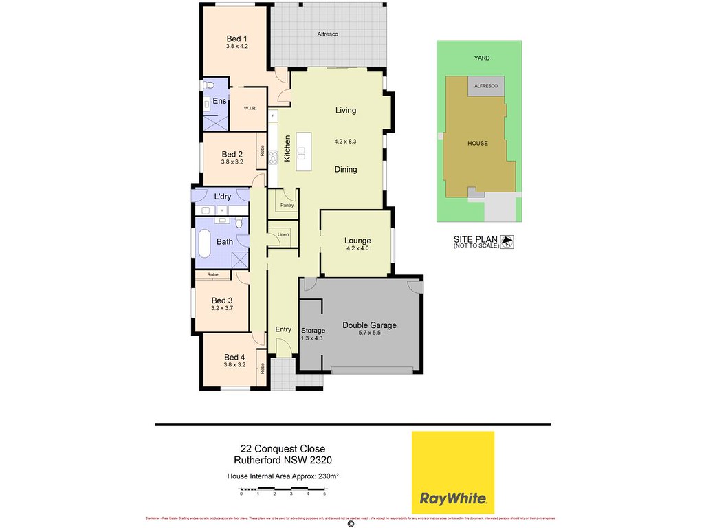 22 Conquest Drive, Rutherford NSW 2320 floorplan