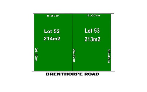 Lot 52 and 53, 4 Brenthorpe Road, Seaton SA