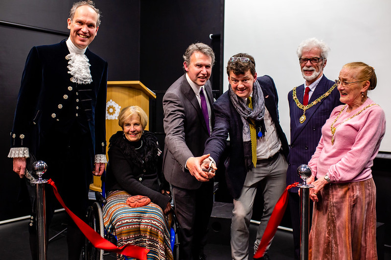 The opening of The Rose Drama Centre