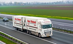 Truck Spotting on the A29 @ The Shell Services Numansdorp, Direction Bergen Op Zoom Holland 02/04/2019.