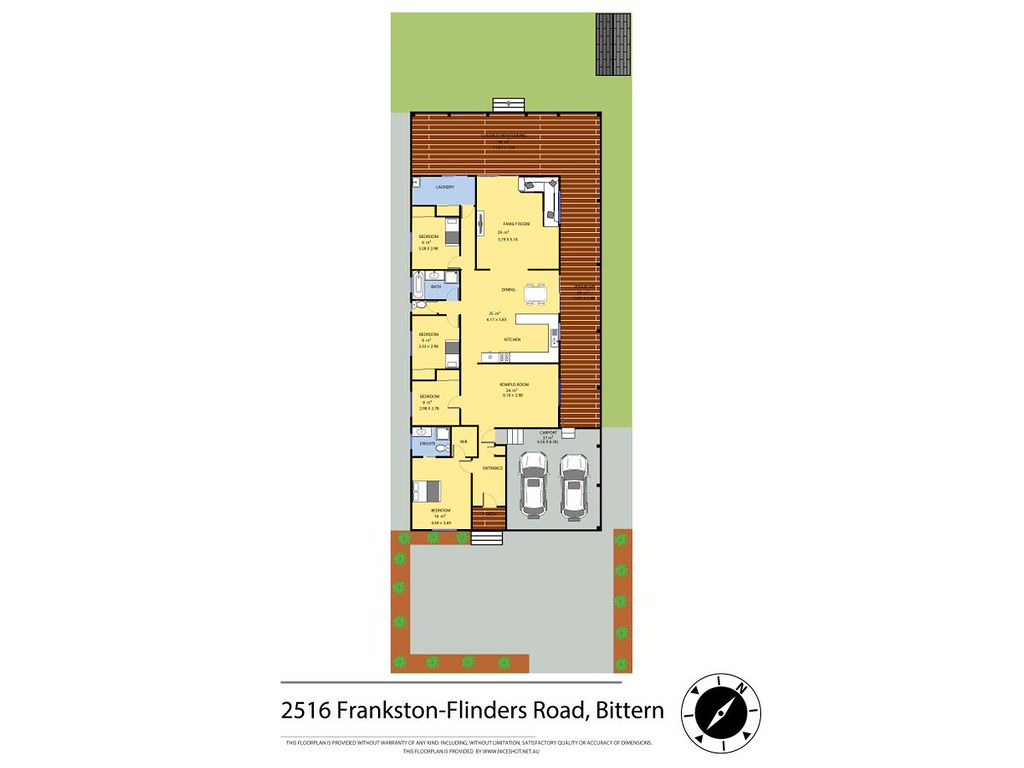 2516 Frankston-Flinders Road, Bittern VIC 3918 floorplan