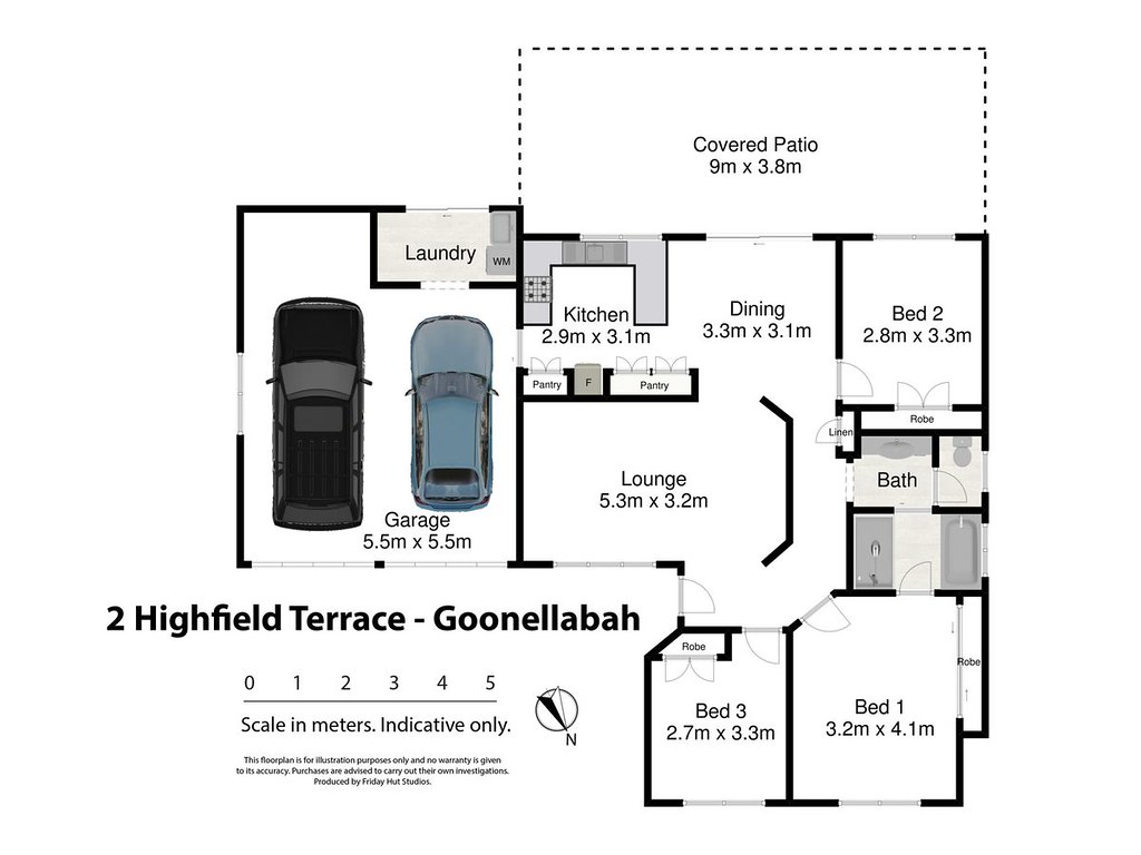 2 Highfield Terrace, Goonellabah NSW 2480 floorplan