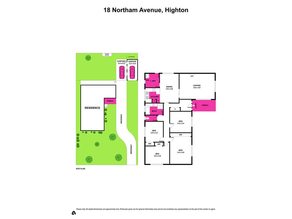 18 Northam Avenue, Highton VIC 3216 floorplan