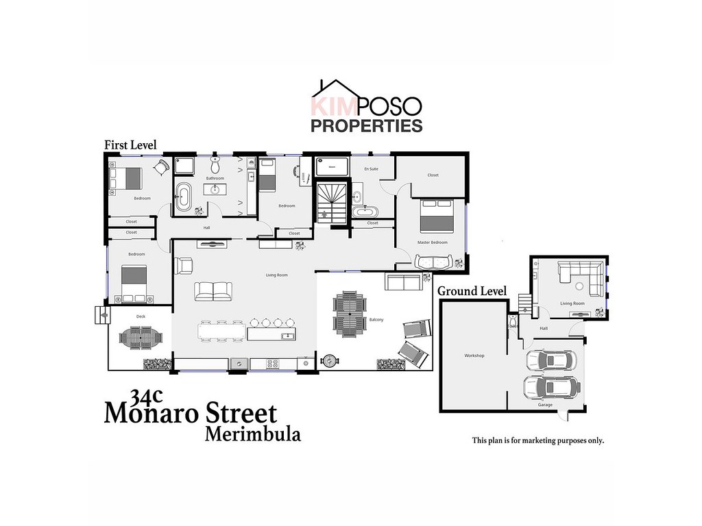 34C Monaro Street, Merimbula NSW 2548 floorplan