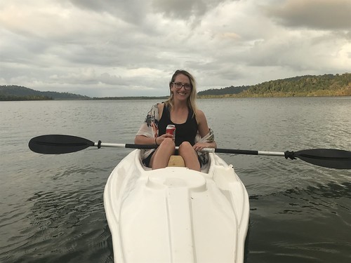 Enjoying a day of kayaking