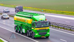 Truck Spotting on the A29 @ The Shell Services Numansdorp, Direction Bergen Op Zoom Holland 02/04/2019.
