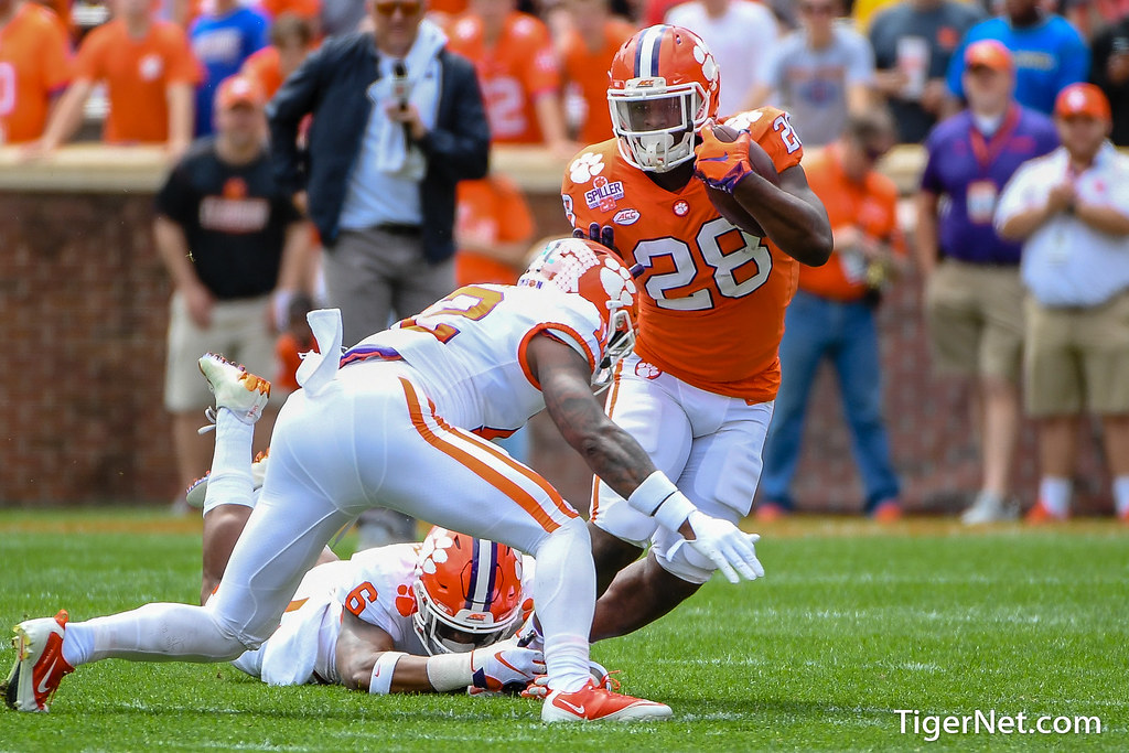 Clemson Football Photo of kvonwallace and Tavien Feaster