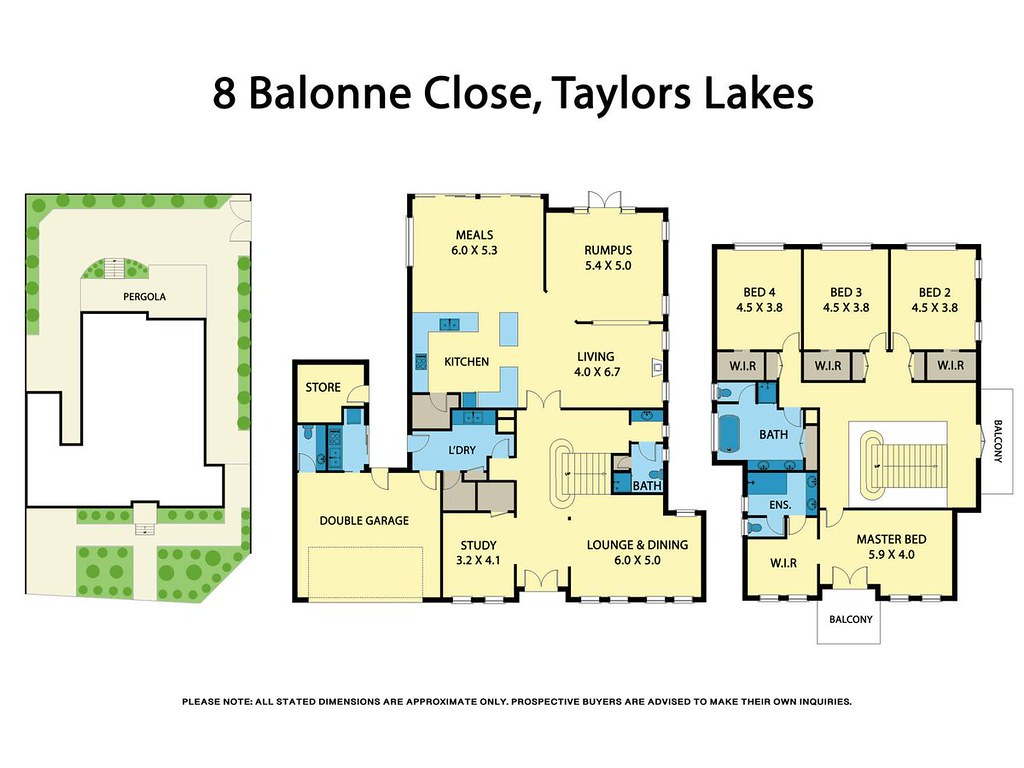 8 Balonne Close, Taylors Lakes VIC 3038 floorplan