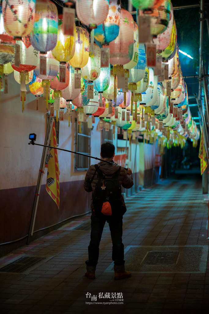 台南花燈2019 | 跟著在地人，穿梭在小巷賞花燈31