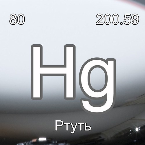 Хімічні елементи Ртуть Hg InterNetri Ukraine