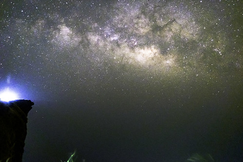 Milky Way at Puchi Fah. Chiang Rai, Thailand