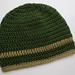 Crocheted Helmet Hat pattern 