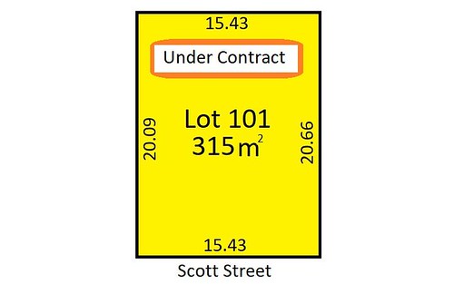 Proposed Lot 101, 12 South Terrace, Pooraka SA