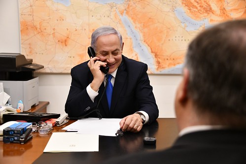 Secretary Pompeo Joins Israeli Prime Minister Netanyahu on Call With President Trump