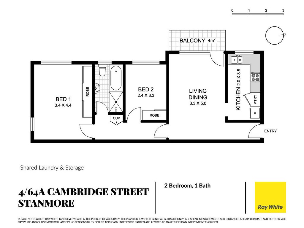 4/64a Cambridge Street, Stanmore NSW 2048 floorplan
