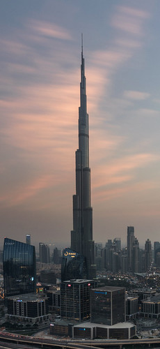 Burj Khalifa sunset