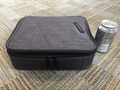 2019 (Day 77 - 18th Mar): Gadget/cable bag (with drink can for scale)